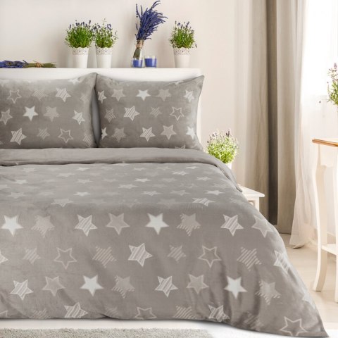 KOMPLET POŚCIELI FLANO 4 220 X 200 CM BEŻOWY