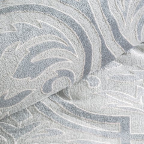 KOMPLET POŚCIELI FLANO 5 220 X 200 CM SREBRNY