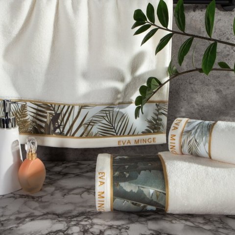 KOMPLET RĘCZNIKÓW EVA17 46 X 36 X 7 CM BIAŁY