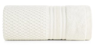 RĘCZNIK DAVOS (02) 50 X 90 CM KREMOWY