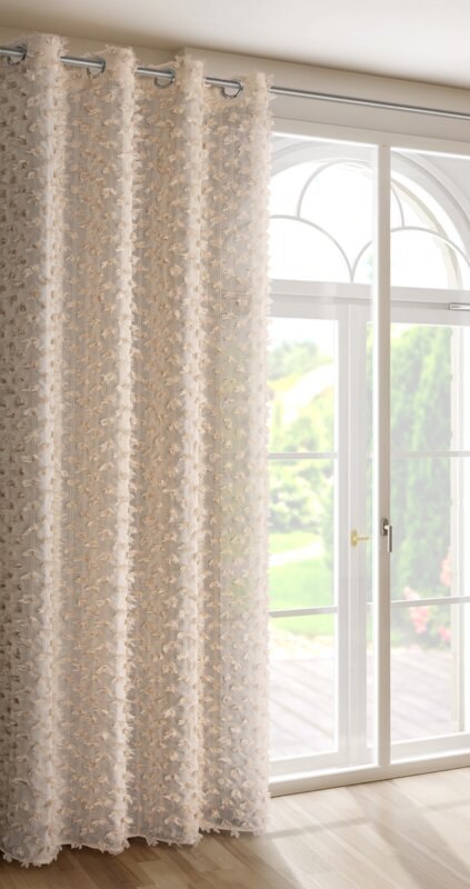 ZASŁONA GOTOWA AURELIA 135 X 250 CM BEŻOWY ZASŁONA GOTOWA AURELIA 135 X 250 CM BEŻOWY