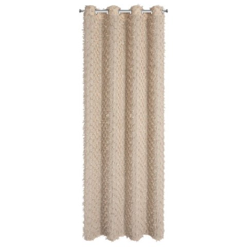 ZASŁONA GOTOWA AURELIA 135 X 250 CM BEŻOWY ZASŁONA GOTOWA AURELIA 135 X 250 CM BEŻOWY