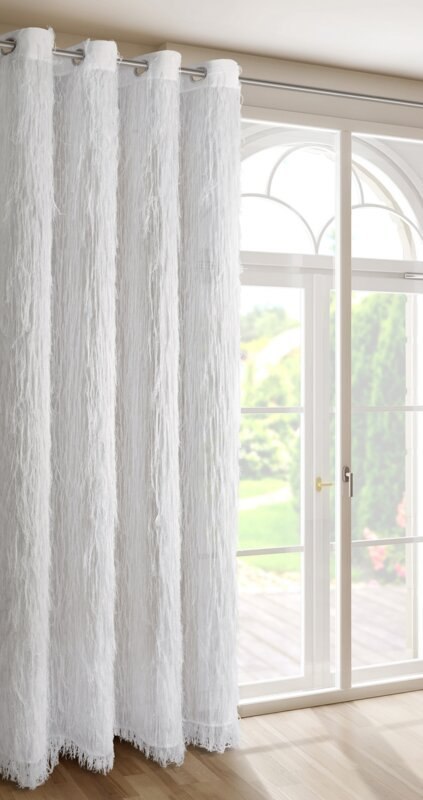 ZASŁONA GOTOWA AURORA 140 X 250 CM BIAŁY ZASŁONA GOTOWA AURORA 140 X 250 CM BIAŁY