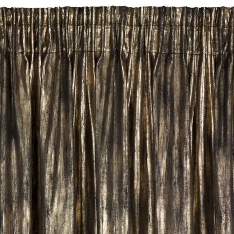 ZASŁONA GOTOWA EMILA NA TAŚMIE 140 X 270 CM CZARNY ZASŁONA GOTOWA EMILA NA TAŚMIE 140 X 270 CM CZARNY