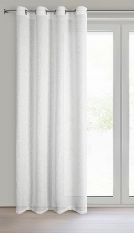 ZASŁONA GOTOWA ESSI 140 X 250 CM BIAŁY ZASŁONA GOTOWA ESSI 140 X 250 CM BIAŁY