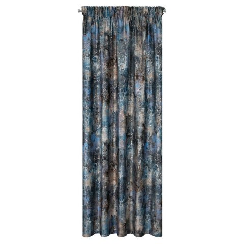 ZASŁONA GOTOWA ESTER NA TAŚMIE 140 X 270 CM TURKUSOWY ZASŁONA GOTOWA ESTER NA TAŚMIE 140 X 270 CM TURKUSOWY