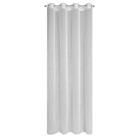 ZASŁONA GOTOWA HANIA 140 X 250 CM BIAŁY ZASŁONA GOTOWA HANIA 140 X 250 CM BIAŁY