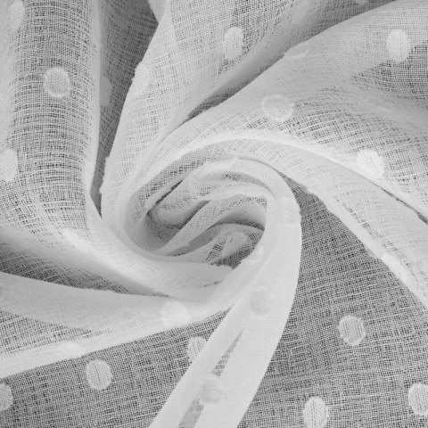 ZASŁONA GOTOWA HANIA 140 X 250 CM BIAŁY ZASŁONA GOTOWA HANIA 140 X 250 CM BIAŁY