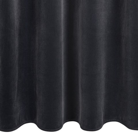 ZASŁONA GOTOWA NITA 140 X 250 CM CZARNY ZASŁONA GOTOWA NITA 140 X 250 CM CZARNY