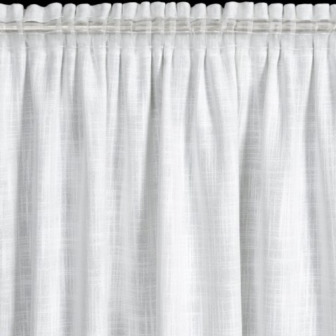 ZASŁONA GOTOWA ROSI 1 NA TAŚMIE 140 X 270 CM BIAŁY