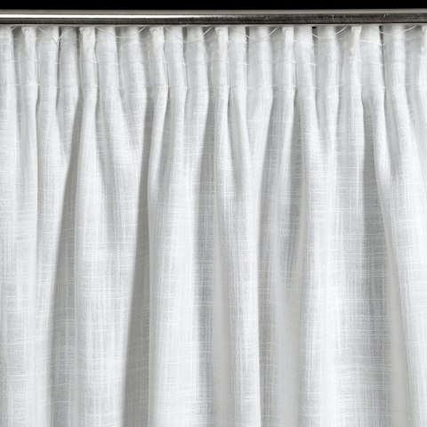 ZASŁONA GOTOWA ROSI 1 NA TAŚMIE 140 X 270 CM BIAŁY