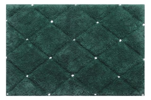 DYWANIK ŁAZIENKOWY CHIC (2) 50 X 70 CM CIEMNOZIELONY DYWANIK ŁAZIENKOWY CHIC (2) 50 X 70 CM CIEMNOZIELONY