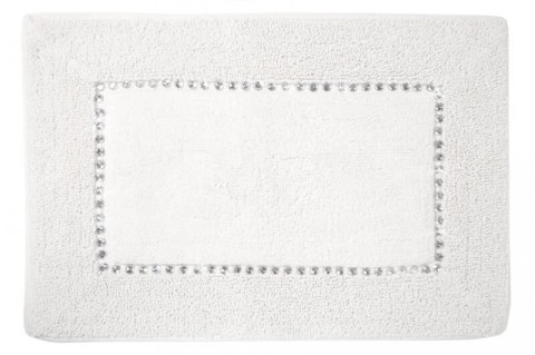 DYWANIK ŁAZIENKOWY CHIC 60 X 90 CM BIAŁY DYWANIK ŁAZIENKOWY CHIC 60 X 90 CM BIAŁY