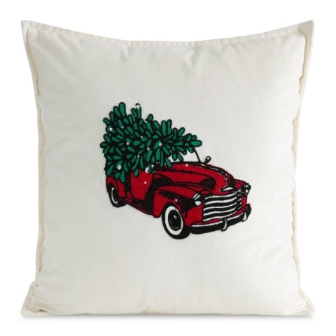POSZEWKA ŚWIATECZNA 71 45 X 45 CM BIAŁY POSZEWKA ŚWIATECZNA 71 45 X 45 CM BIAŁY