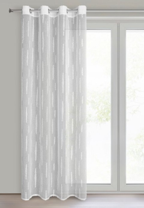 ZASŁONA GOTOWA ALENI 140 X 250 CM BIAŁY ZASŁONA GOTOWA ALENI 140 X 250 CM BIAŁY