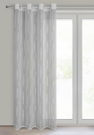 ZASŁONA GOTOWA ALENI 140 X 250 CM SREBRNY