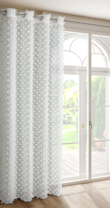 ZASŁONA GOTOWA AURELIA 135 X 250 CM BIAŁY ZASŁONA GOTOWA AURELIA 135 X 250 CM BIAŁY