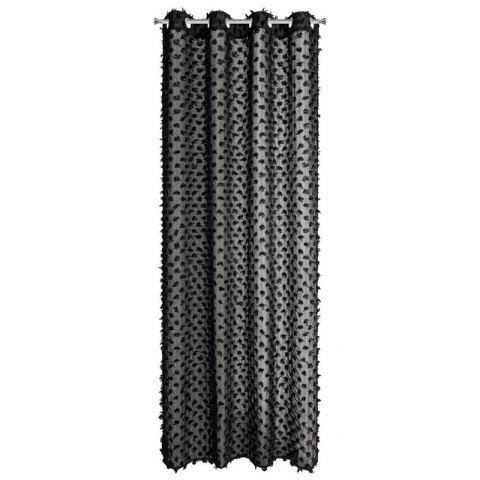 ZASŁONA GOTOWA AURELIA 135 X 250 CM CZARNY ZASŁONA GOTOWA AURELIA 135 X 250 CM CZARNY