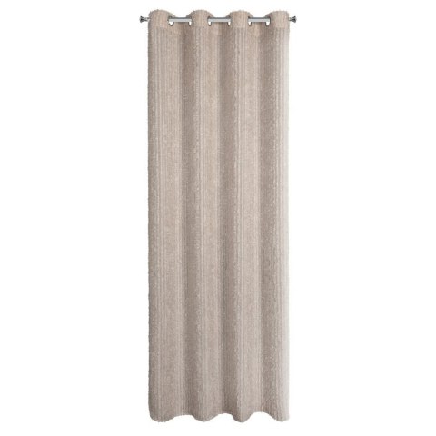 ZASŁONA GOTOWA SELMA 135 X 250 CM BEŻOWY ZASŁONA GOTOWA SELMA 135 X 250 CM BEŻOWY