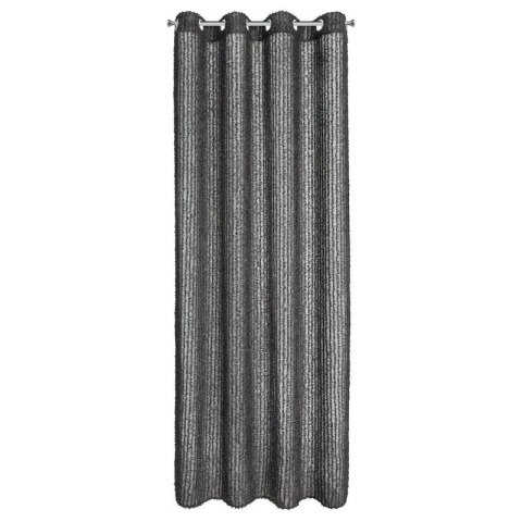ZASŁONA GOTOWA SELMA 135 X 250 CM CZARNY ZASŁONA GOTOWA SELMA 135 X 250 CM CZARNY
