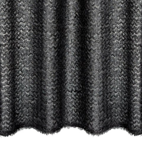 ZASŁONA GOTOWA TIFFANY 135 X 250 CM CZARNY ZASŁONA GOTOWA TIFFANY 135 X 250 CM CZARNY