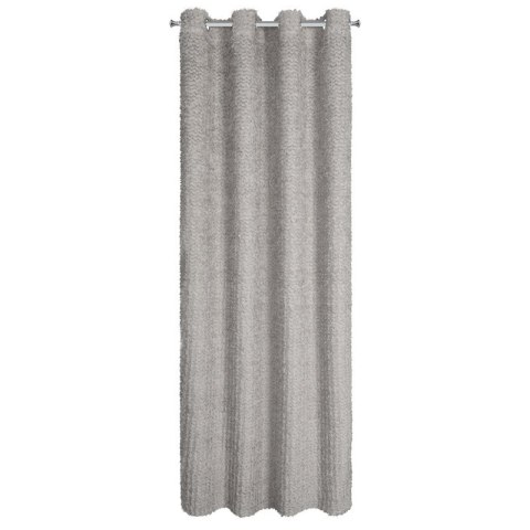 ZASŁONA GOTOWA TIFFANY 135 X 250 CM SREBRNY ZASŁONA GOTOWA TIFFANY 135 X 250 CM SREBRNY