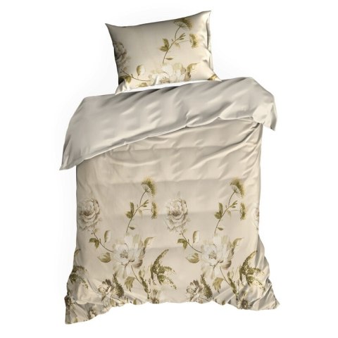 KOMPLET POŚCIELI SATYNOWEJ SPRING 38 220 X 200 CM BEŻOWY KOMPLET POŚCIELI SATYNOWEJ SPRING 38 220 X 200 CM BEŻOWY