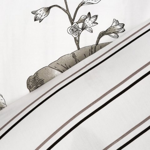 KOMPLET POŚCIELI SATYNOWEJ SPRING 39 220 X 200 CM BIAŁY KOMPLET POŚCIELI SATYNOWEJ SPRING 39 220 X 200 CM BIAŁY