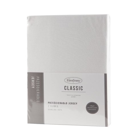 PRZEŚCIERADŁO JERSEY3 180 X 200 X 30 CM JASNOKREMOWY PRZEŚCIERADŁO JERSEY3 180 X 200 X 30 CM JASNOKREMOWY