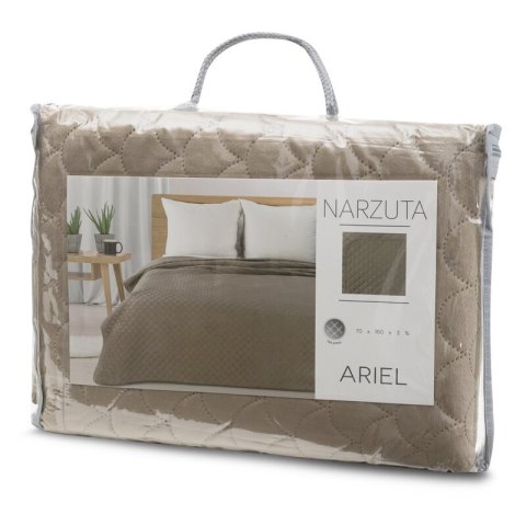 NARZUTA ARIEL 170 X 210 CM BEŻOWY NARZUTA ARIEL 170 X 210 CM BEŻOWY