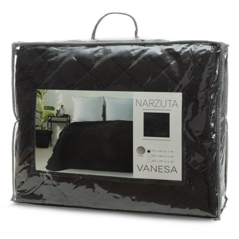 NARZUTA VANESA 220 X 240 CM CZARNY