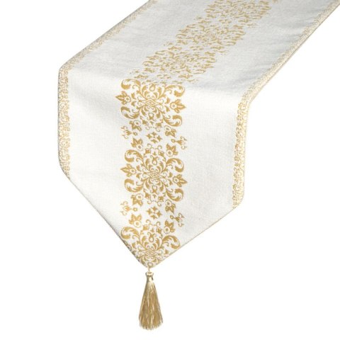 OBRUS MAJORKA 30 X 120 CM BIAŁY OBRUS MAJORKA 30 X 120 CM BIAŁY