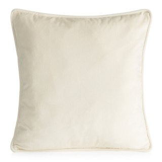 POSZEWKA VELVET 45 X 45 CM KREMOWY