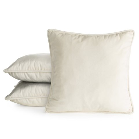 POSZEWKA VELVET 45 X 45 CM KREMOWY POSZEWKA VELVET 45 X 45 CM KREMOWY