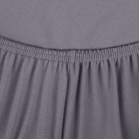 PRZEŚCIERADŁO JERSEY3 120 X 200 X 25 CM CIEMNOSTALOWY PRZEŚCIERADŁO JERSEY3 120 X 200 X 25 CM CIEMNOSTALOWY