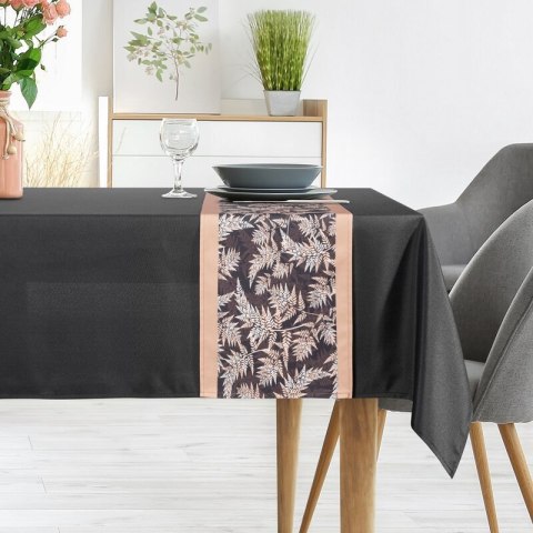 OBRUS ANITA 1 140 X 260 CM CZARNY OBRUS ANITA 1 140 X 260 CM CZARNY