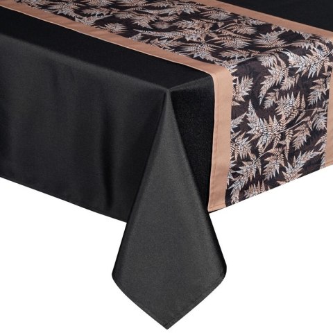 OBRUS ANITA 1 140 X 300 CM CZARNY OBRUS ANITA 1 140 X 300 CM CZARNY