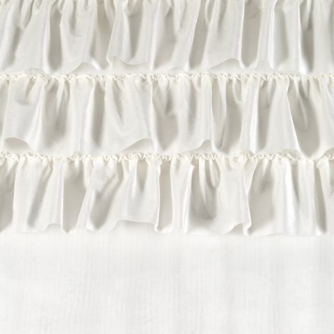 ZASŁONA GOTOWA AURA NA TAŚMIE 140 X 270 CM BIAŁY ZASŁONA GOTOWA AURA NA TAŚMIE 140 X 270 CM BIAŁY