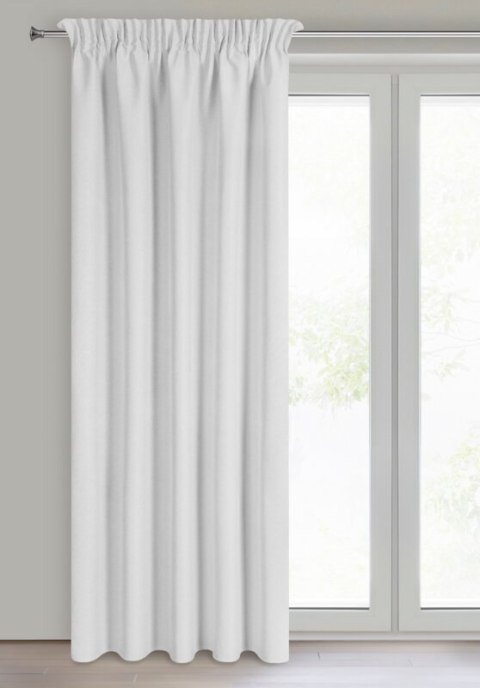 ZASŁONA GOTOWA SUZAN NA TAŚMIE 135 X 270 CM SREBRNY ZASŁONA GOTOWA SUZAN NA TAŚMIE 135 X 270 CM SREBRNY