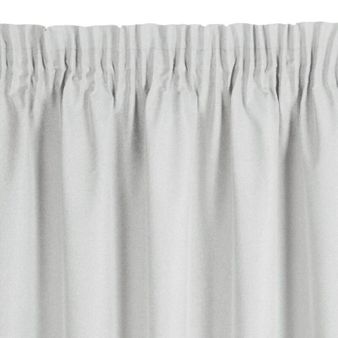 ZASŁONA GOTOWA SUZAN NA TAŚMIE 135 X 270 CM SREBRNY ZASŁONA GOTOWA SUZAN NA TAŚMIE 135 X 270 CM SREBRNY