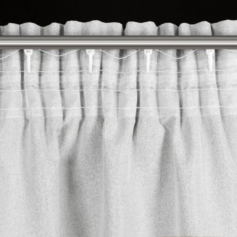 ZASŁONA GOTOWA SUZAN NA TAŚMIE 135 X 270 CM SREBRNY ZASŁONA GOTOWA SUZAN NA TAŚMIE 135 X 270 CM SREBRNY