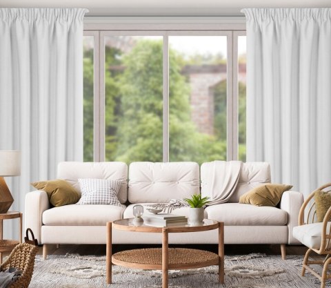 ZASŁONA GOTOWA SUZAN NA TAŚMIE 135 X 270 CM SREBRNY ZASŁONA GOTOWA SUZAN NA TAŚMIE 135 X 270 CM SREBRNY