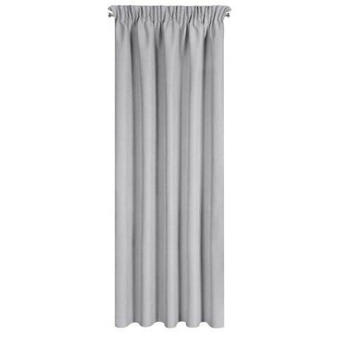 ZASŁONA GOTOWA SUZAN NA TAŚMIE 135 X 270 CM STALOWY ZASŁONA GOTOWA SUZAN NA TAŚMIE 135 X 270 CM STALOWY
