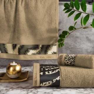 KOMPLET RĘCZNIKÓW EVA 24 46 X 36 X 7 CM BEŻOWY