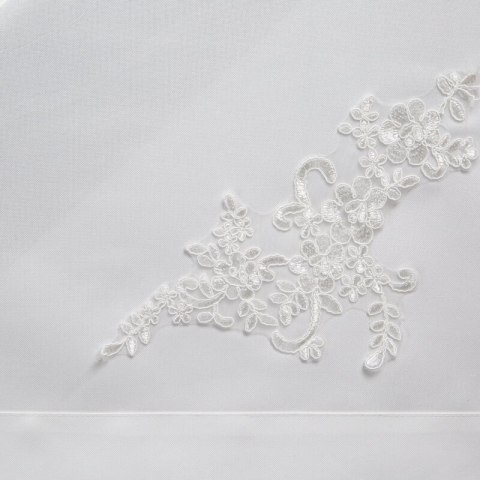 OBRUS BARI 40 X 140 CM BIAŁY OBRUS BARI 40 X 140 CM BIAŁY
