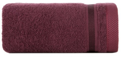 RĘCZNIK ABBIE (07) 100 X 150 CM BORDOWY
