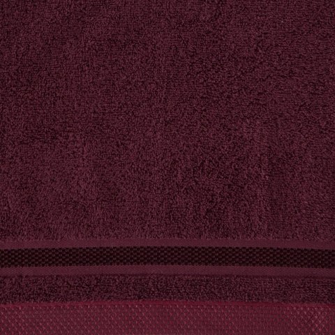 RĘCZNIK ABBIE (07) 100 X 150 CM BORDOWY