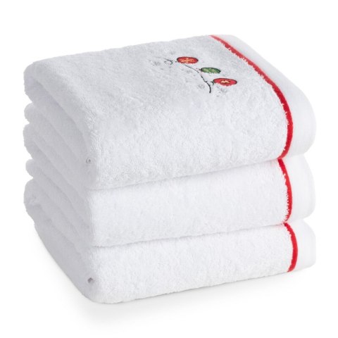 RĘCZNIK ŚWIATECZNY GERDA2 50 X 90 CM BIAŁY RĘCZNIK ŚWIATECZNY GERDA2 50 X 90 CM BIAŁY