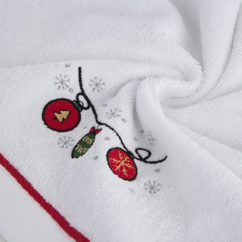 RĘCZNIK ŚWIATECZNY GERDA2 50 X 90 CM BIAŁY RĘCZNIK ŚWIATECZNY GERDA2 50 X 90 CM BIAŁY