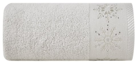 RĘCZNIK ŚWIATECZNY JOY3 70 X 140 CM JASNOSREBRNY RĘCZNIK ŚWIATECZNY JOY3 70 X 140 CM JASNOSREBRNY